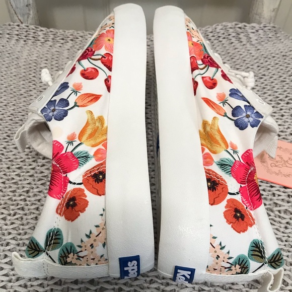 NWT Keds X Rifle Paper Co Kickback Blossom Sneakers - Picture 14 of 16